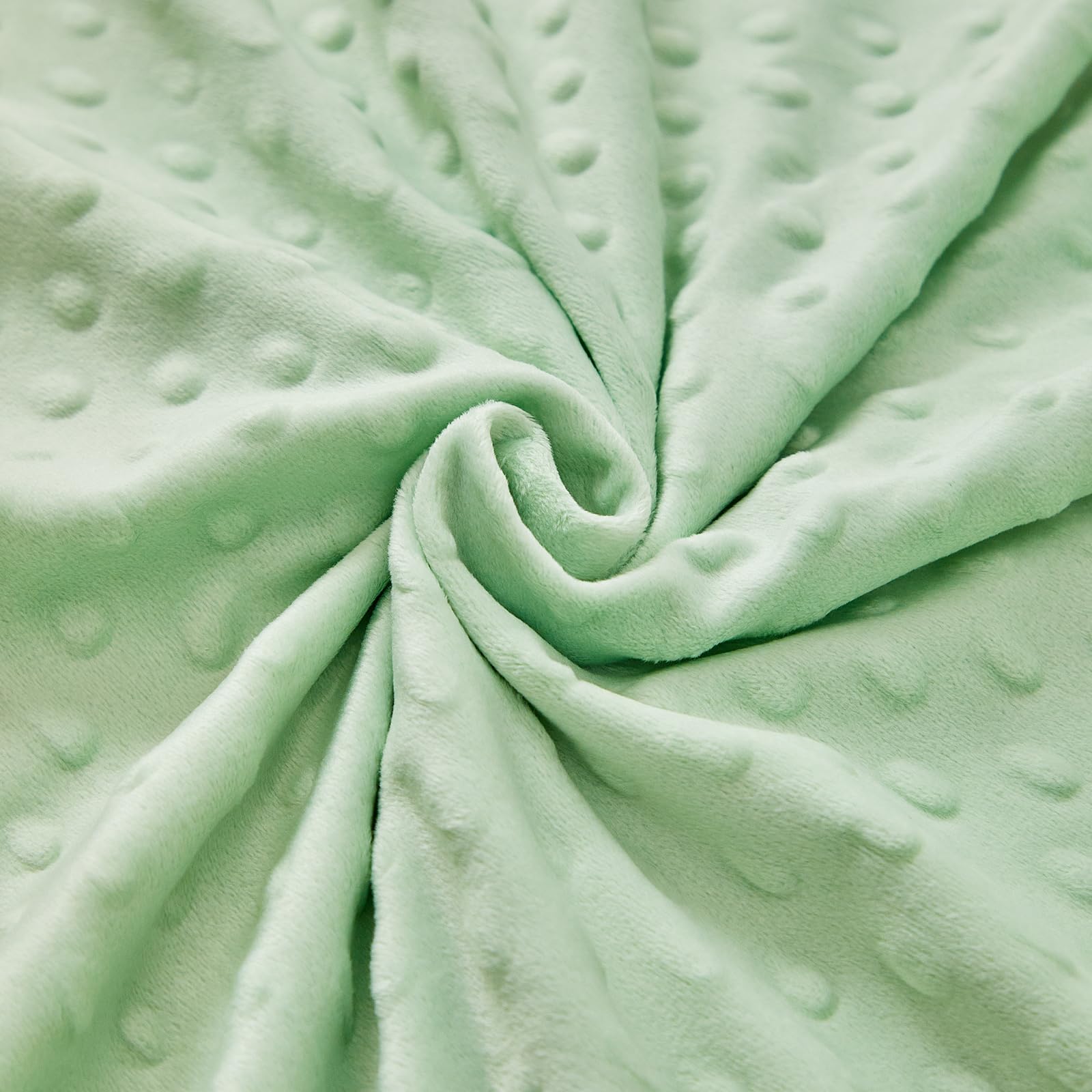 DuShow Leaf Baby Blanket for Girls machine-washable keeps softness after washes