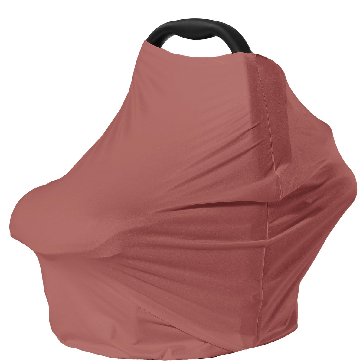 Dudeeghes bronze-red sunshade car seat cover for baby privacy.