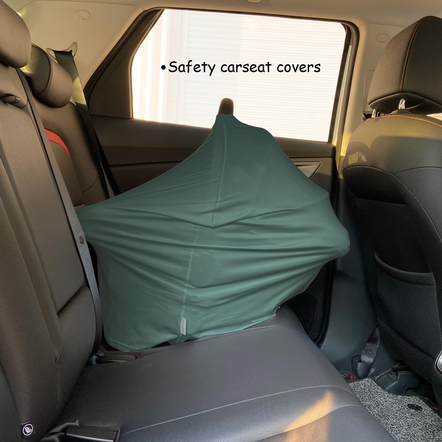 Dudeeghes car seat cover dimensions 27-45 by 25-39 inches for ample coverage