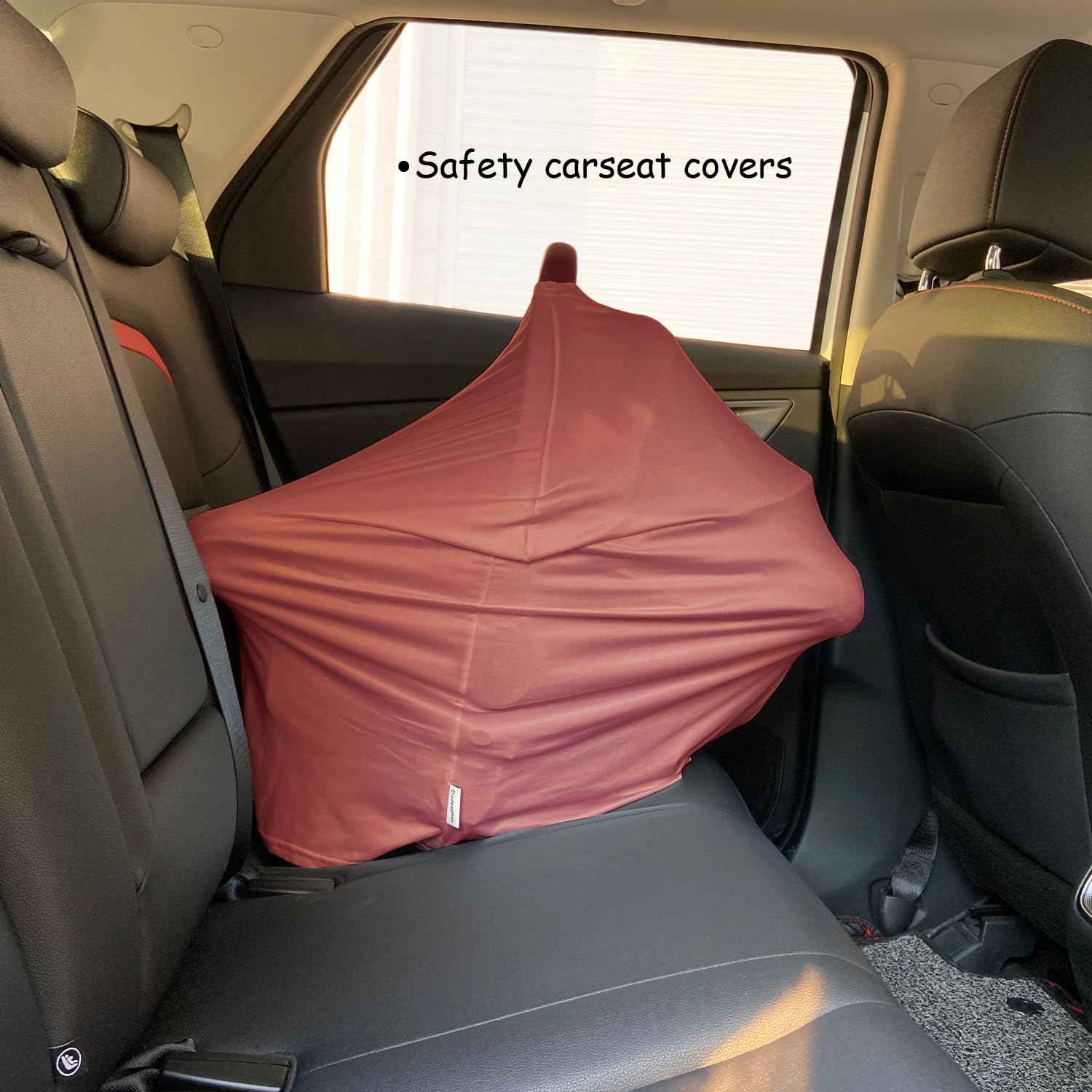 Dudeeghes unisex gift car seat cover for moms.