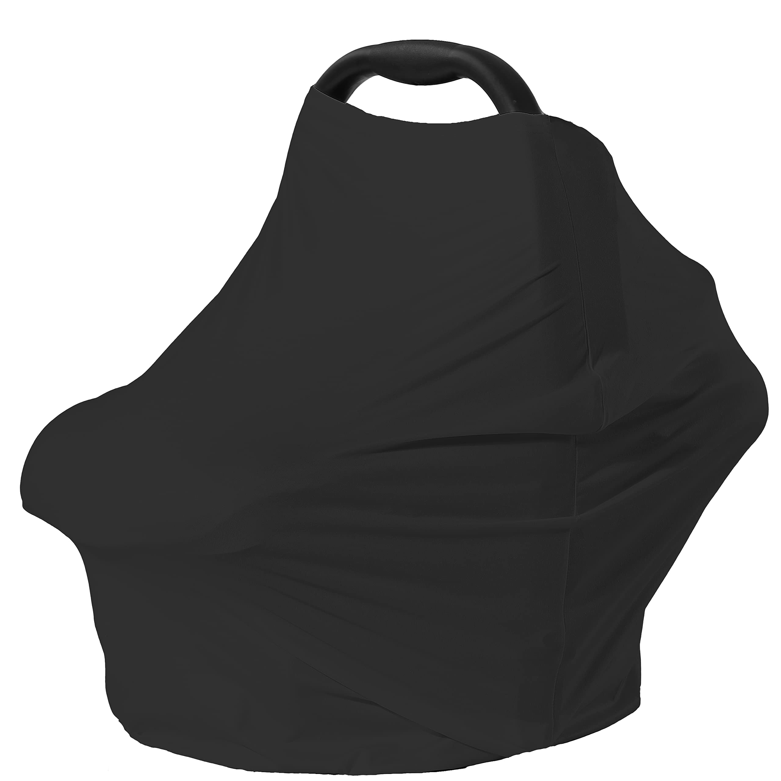 Dudeeghes carseat cover front view offers privacy and sun protection.