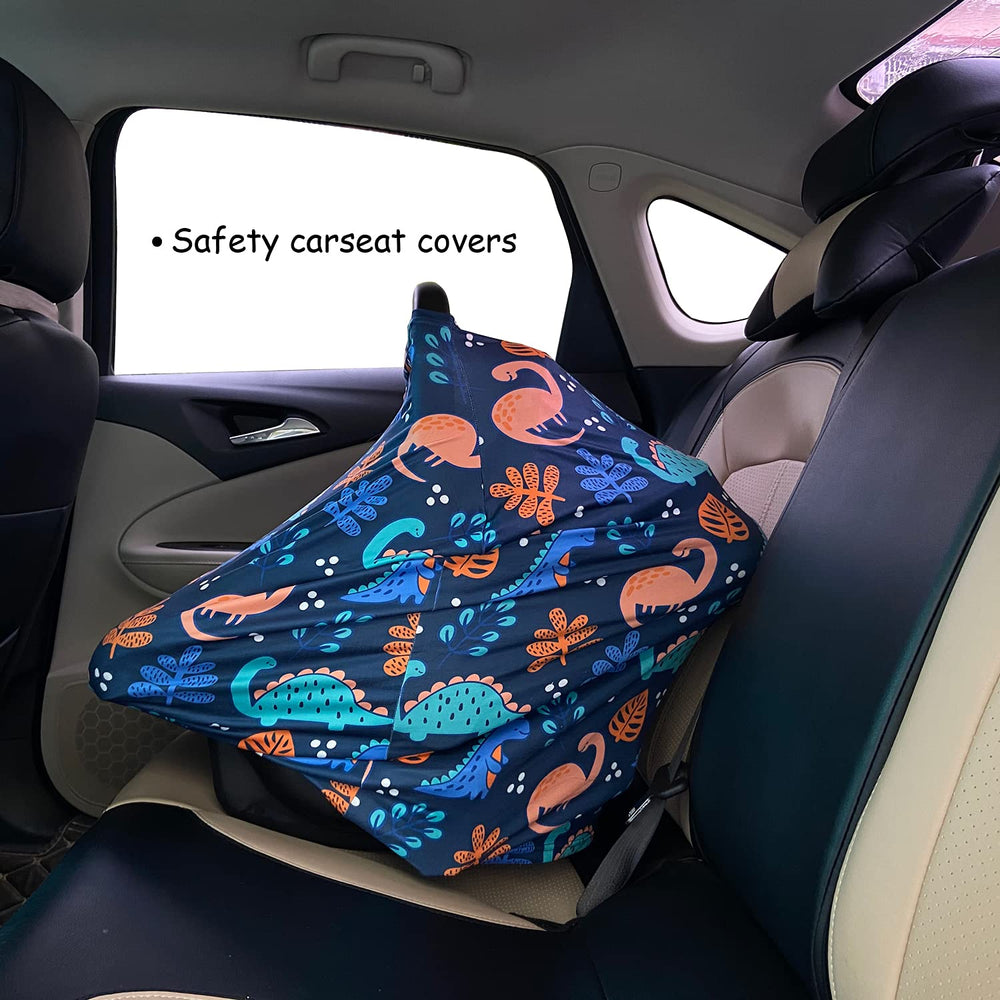 Dudeeghes high chair cover navy dinosaur keeps surfaces clean and comfortable