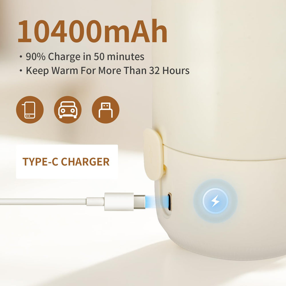 Dudumom LED display highlights real-time temperature and battery status