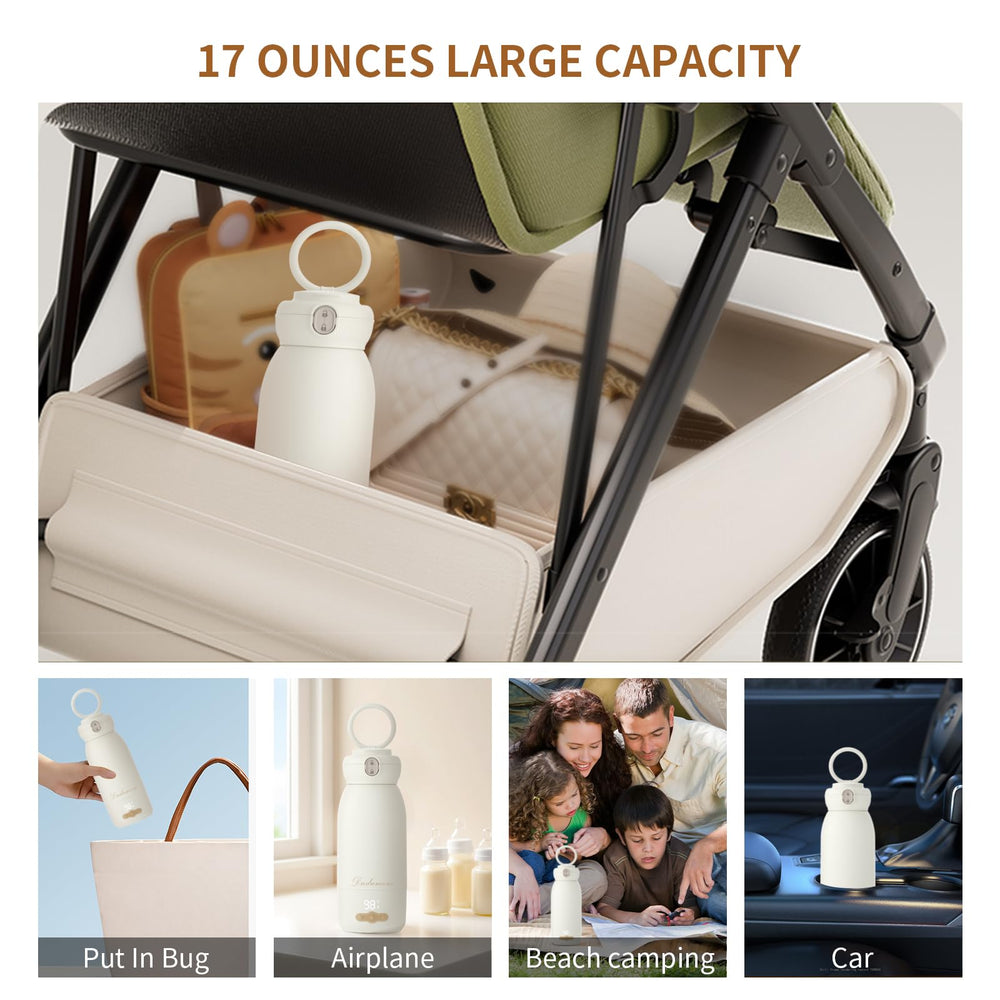 Dudumom travel-friendly, lightweight design fits in a diaper bag