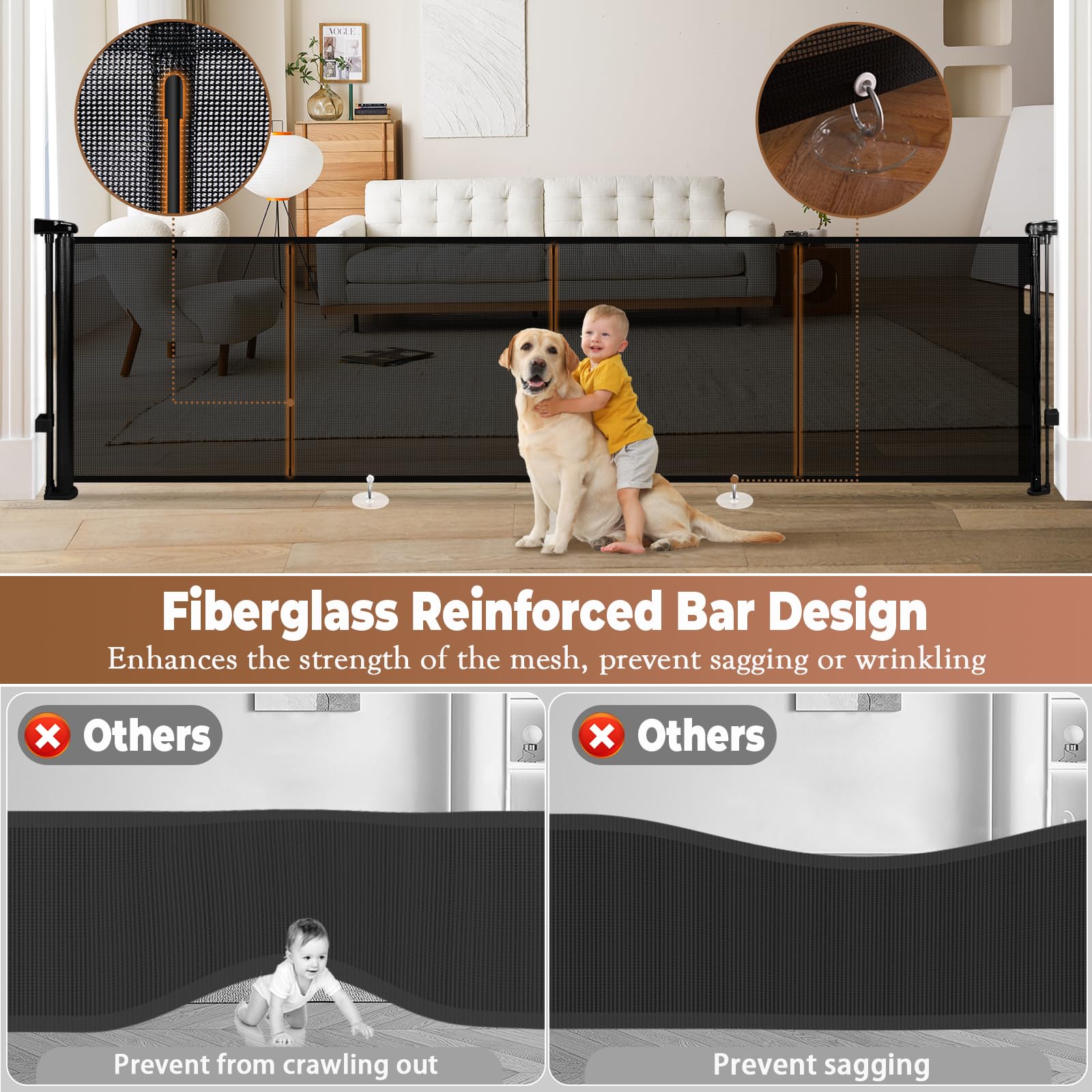 Dueelala dual locking mechanism enables quick, one-handed operation.