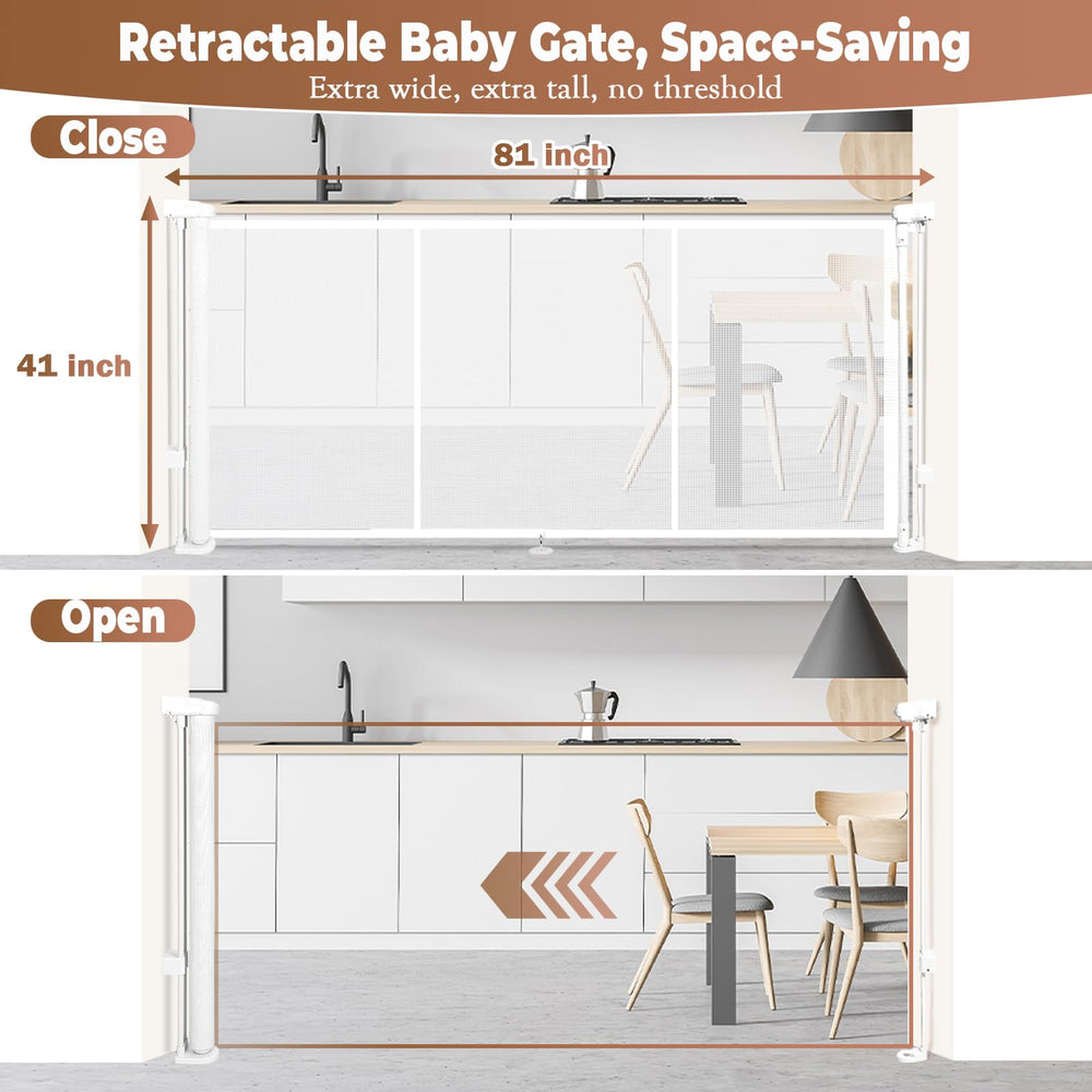 Dueelala reinforced mesh rods prevent sagging for smooth retracting