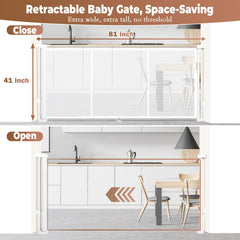 Dueelala reinforced mesh rods prevent sagging for smooth retracting