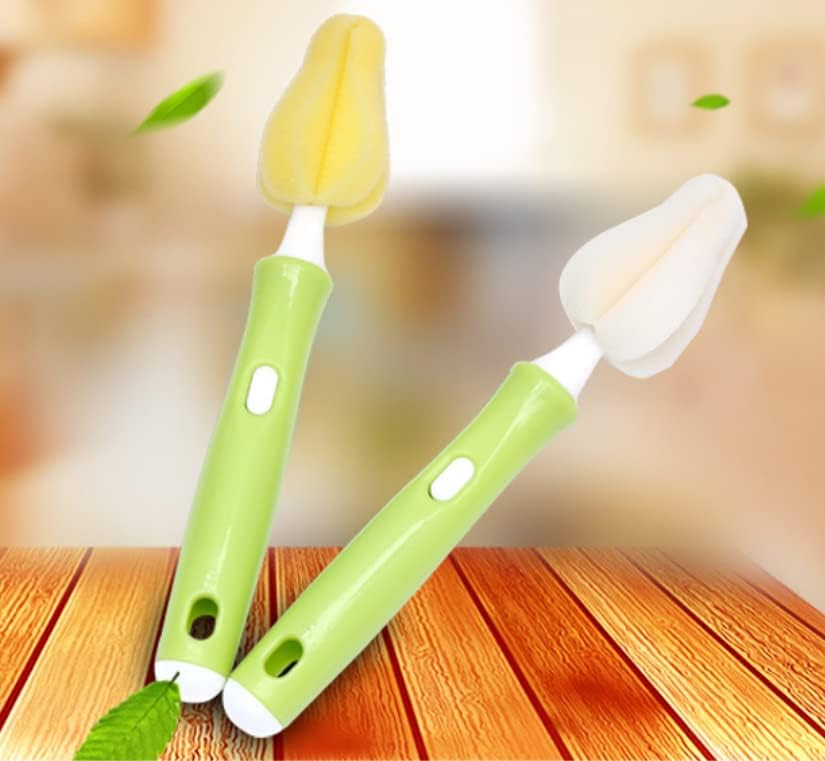 Duehut sponge-head brush suitable for milk bottles, nipples, and water cups.