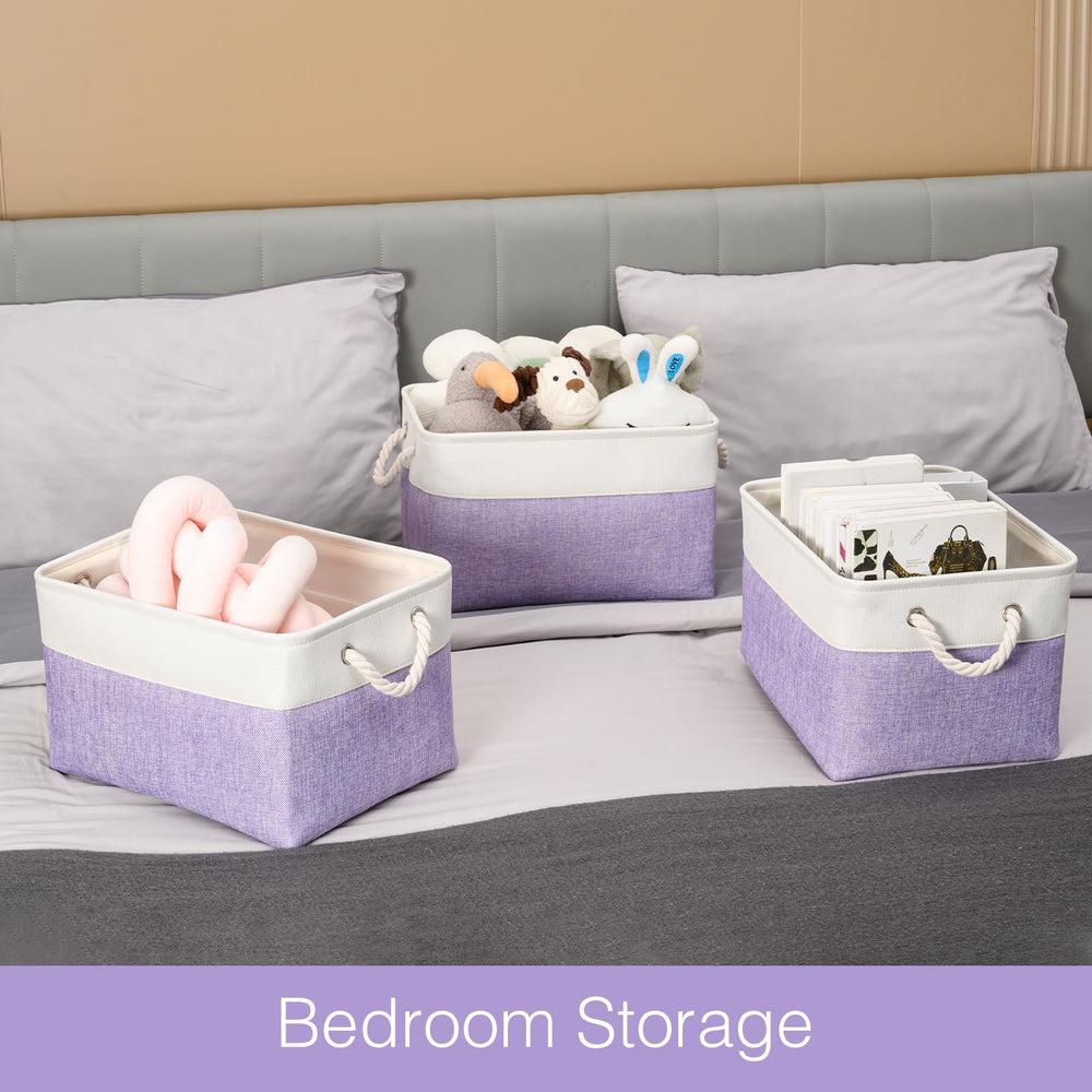 DUHEL storage bins ideal for nursery toys blankets books and more.