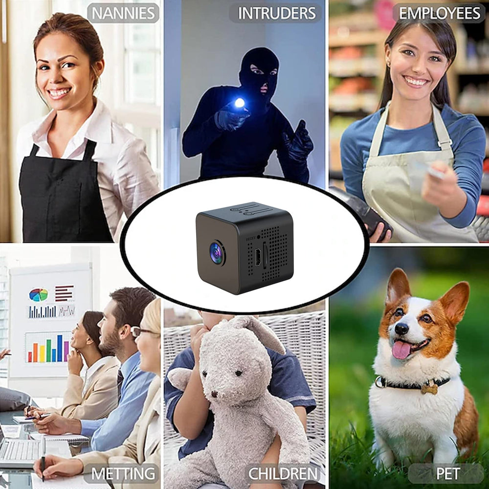 DUHPLL battery-powered home camera offers flexible placement without wires.