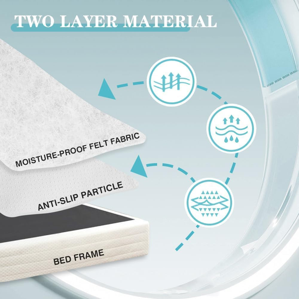 DUJUIKE stopper uses breathable fiber blended felt for durability and air circulation.