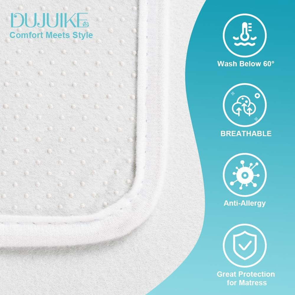 DUJUIKE is machine washable, easing cleanup after spills or daily use.