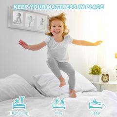 DUJUIKE mattress slide stopper protects mattress edges from wear during daily use.