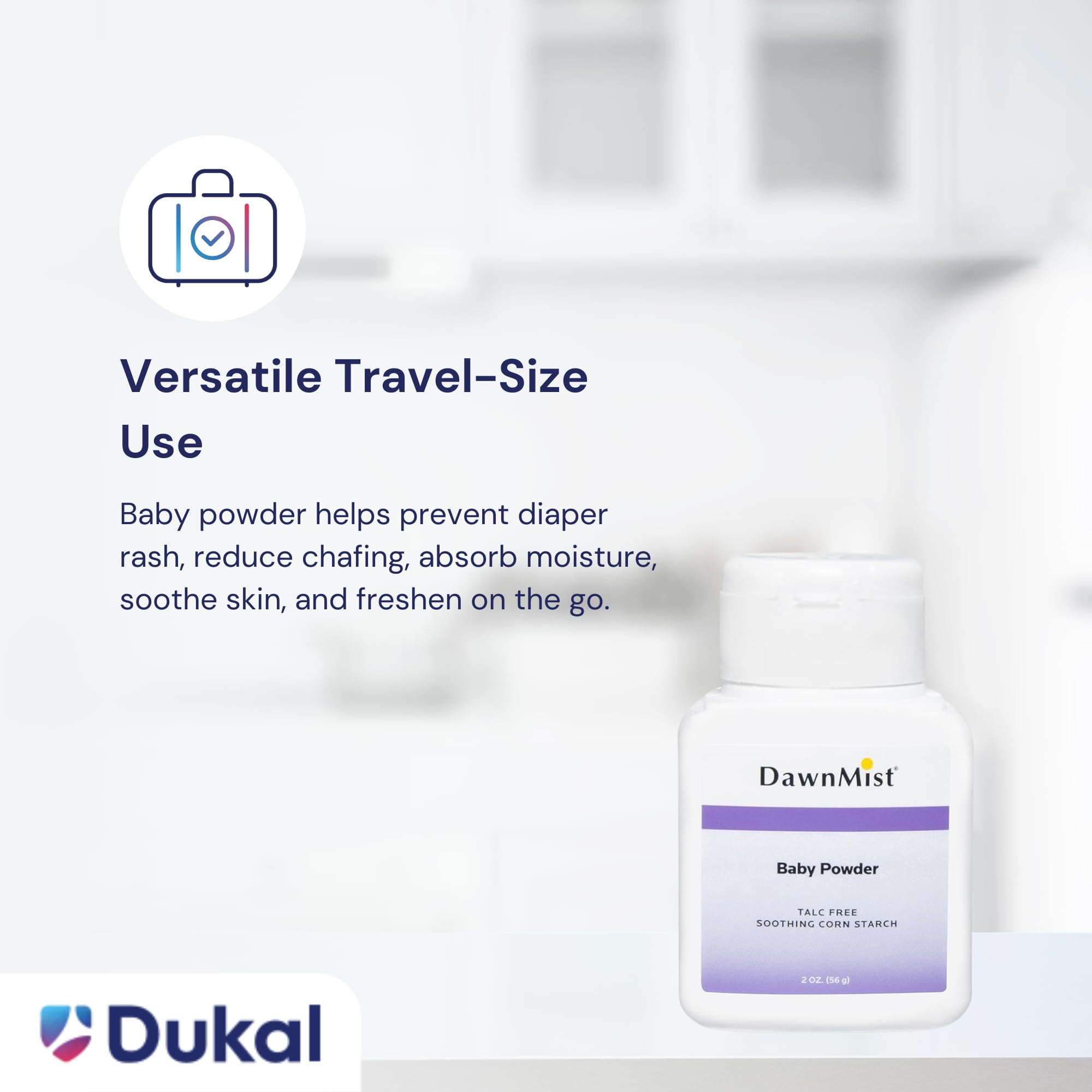 Dukal DawnMist with Aloe and Vitamin E delivers gentle hydration