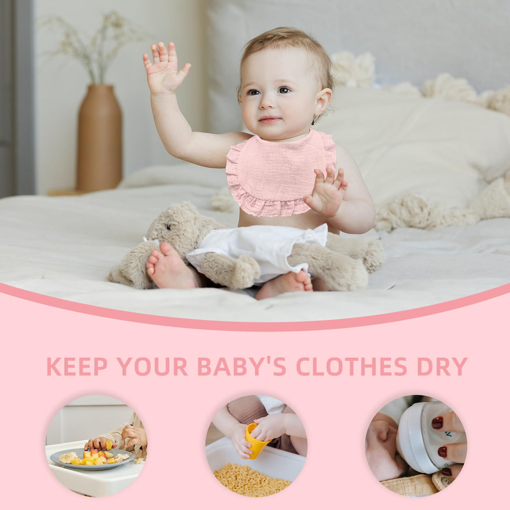 duludulu multiuse bib used as burp cloth
