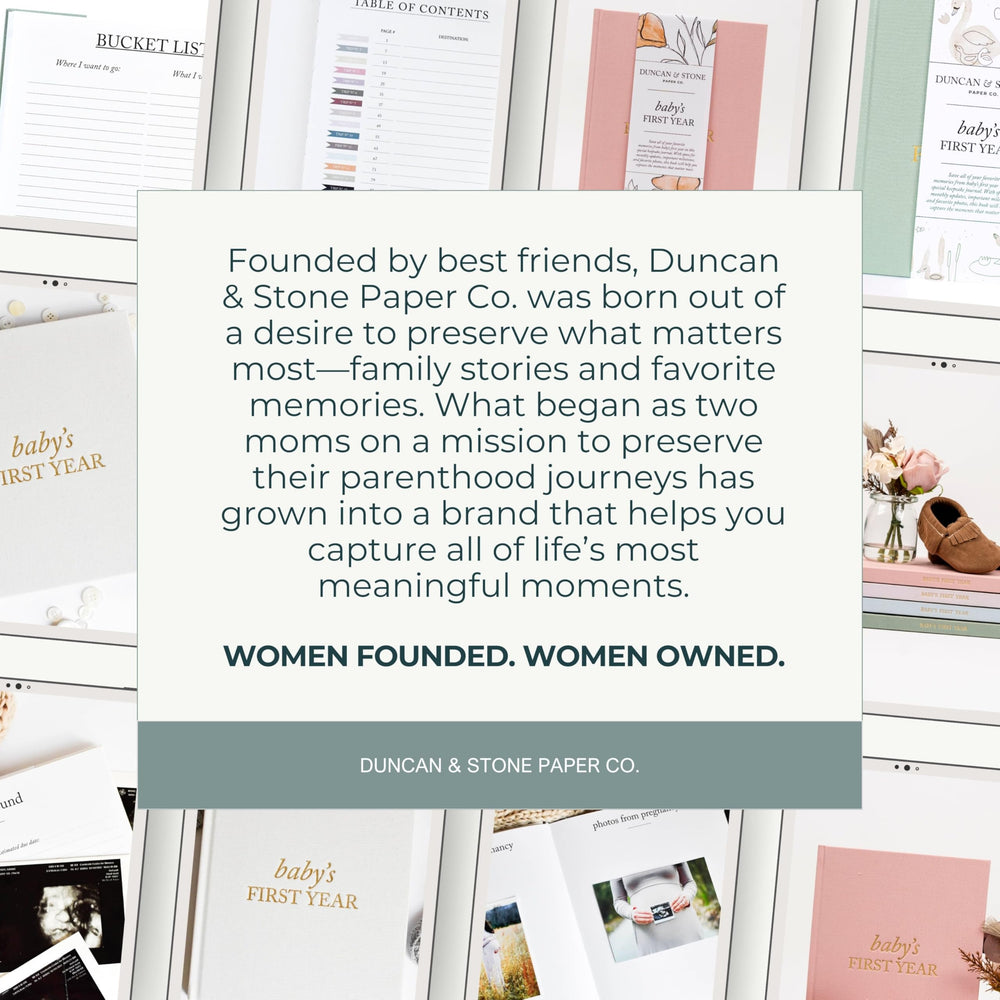 Duncan & Stone Cream packaging preserves the keepsake during gifting.