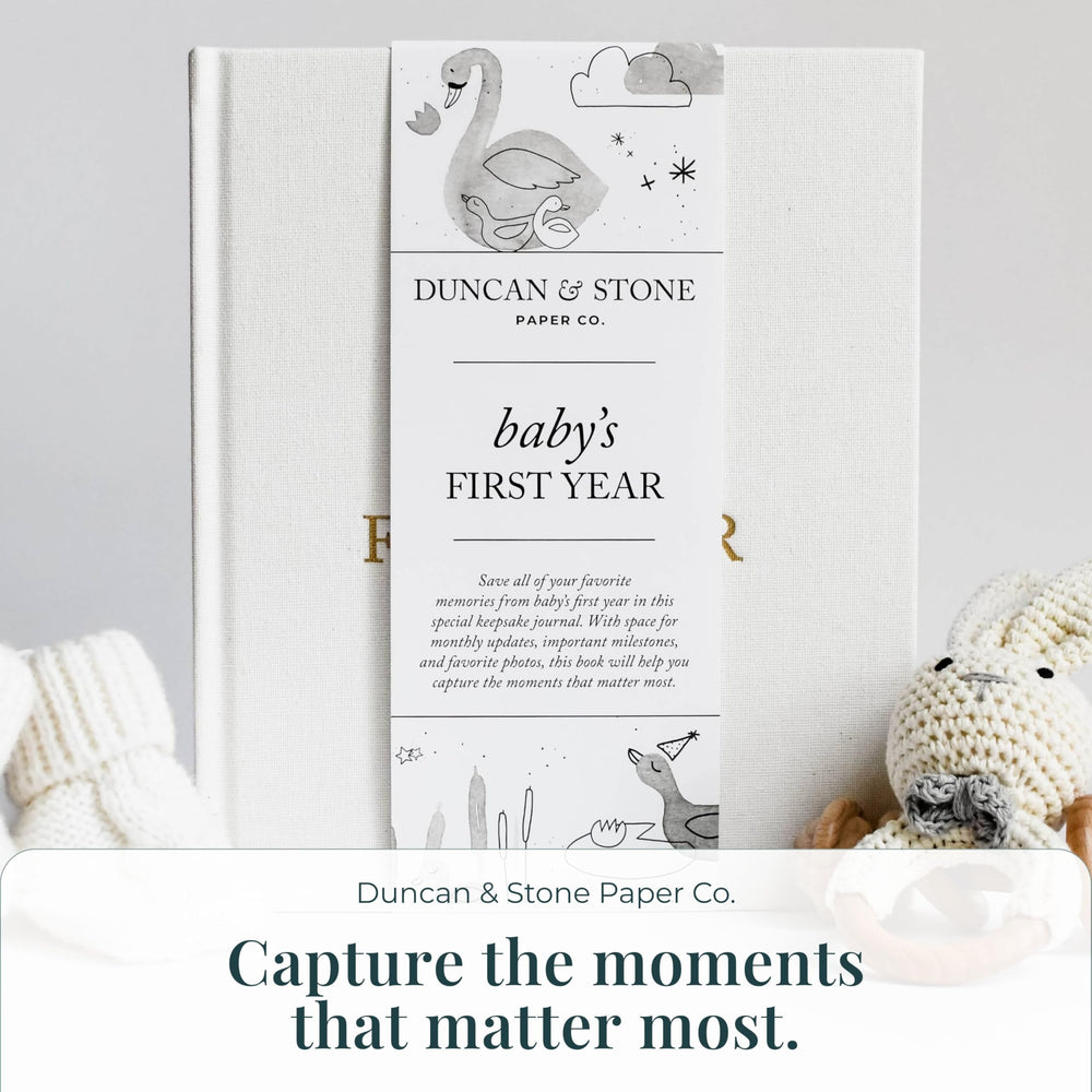 Duncan & Stone Personal notes area invites handwritten memories.