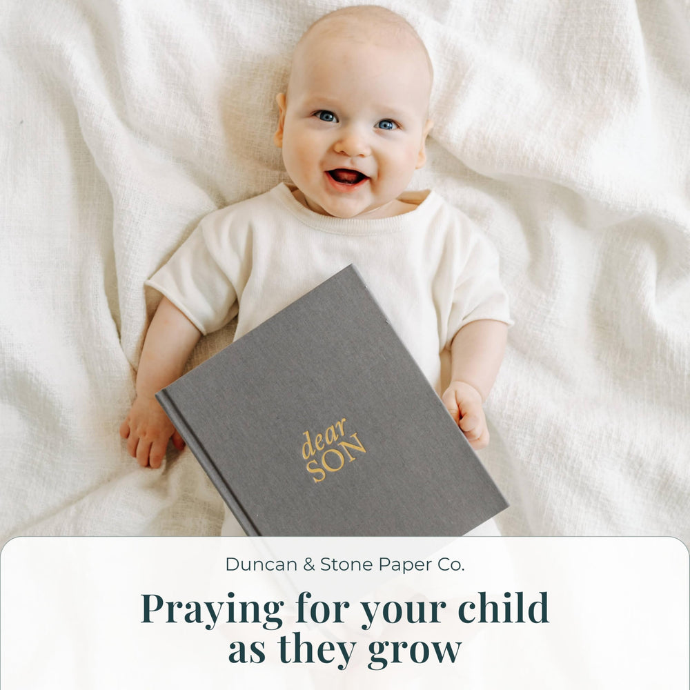 Duncan & Stone photo layout, tidy arrangement for favorite baby photos.