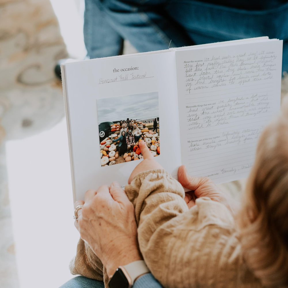 Duncan & Stone cream pages invite warm storytelling and treasured memories.