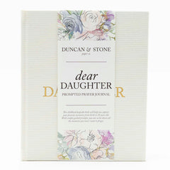 Duncan & Stone Paper Co. Mother Daughter Journal cream cover shows durable linen keepsake design.