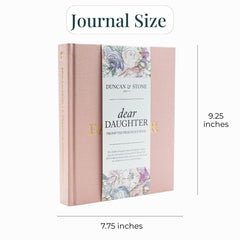 Duncan & Stone Paper Co. Mother Daughter Journal with gold foil detail adds elegant touch.