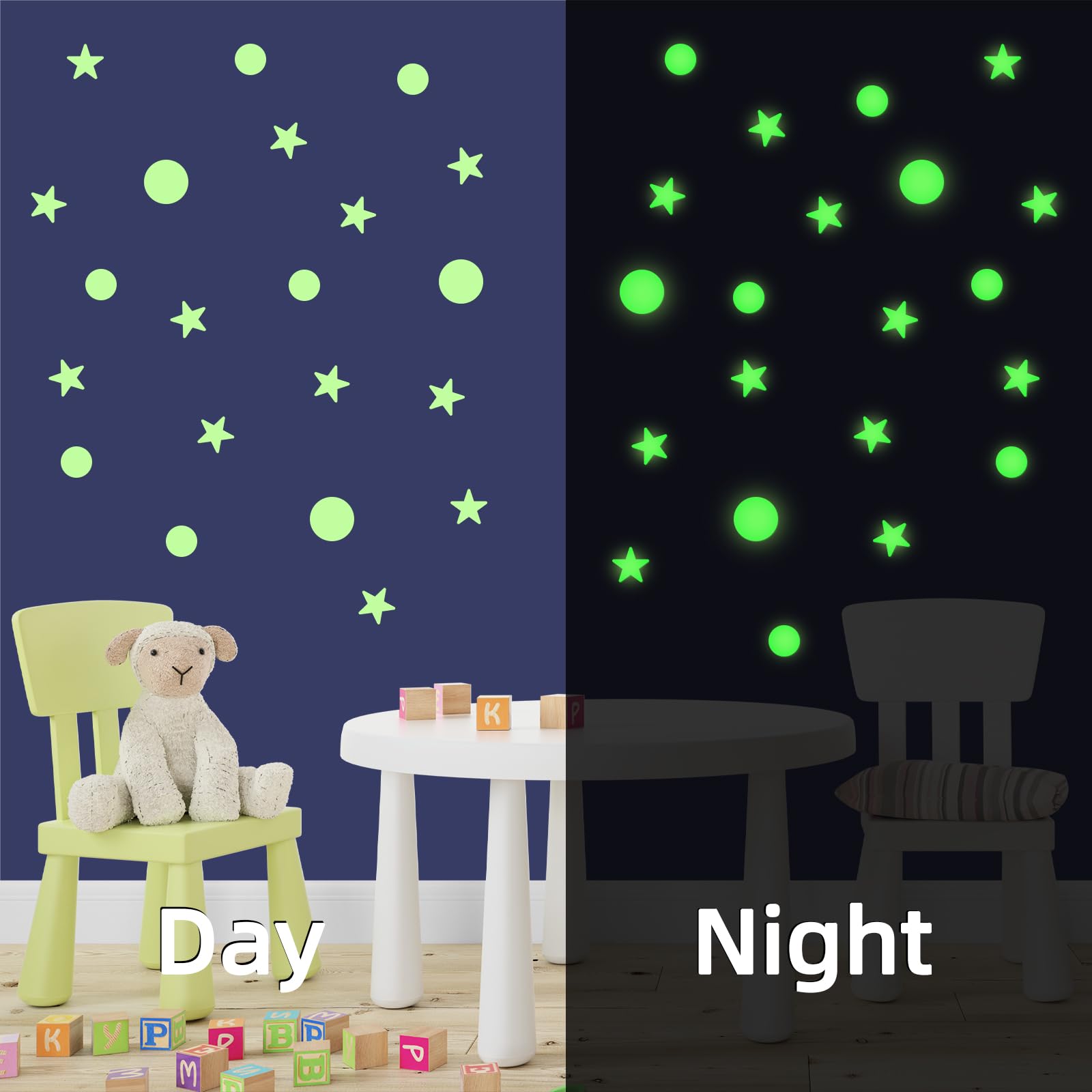 DUOFIRE glow wall decals make a charming birthday gift idea.