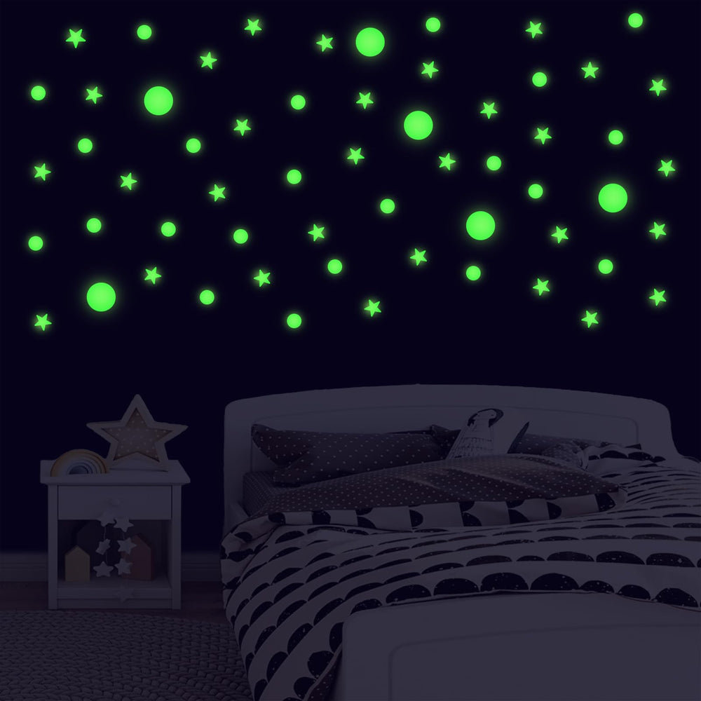 DUOFIRE stars wall ceiling decor offers easy application and lasting adhesion.