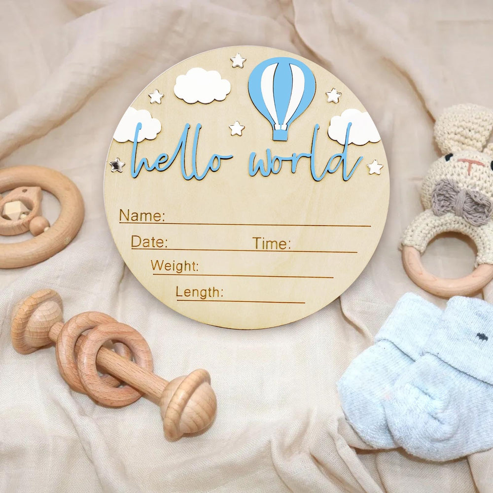 DUOJINSANXI baby announcement pen for recording birth details