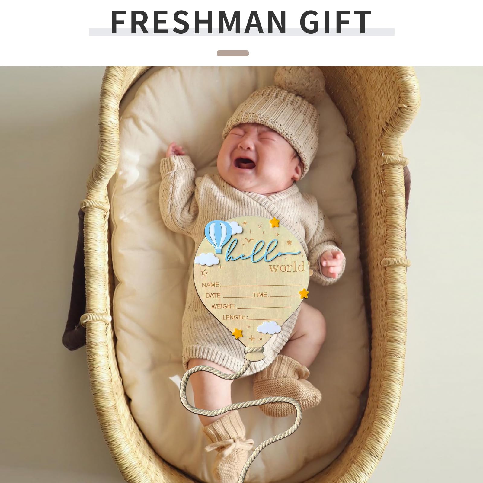 DUOJINSANXI birth sign gift option for new parents and baby showers.