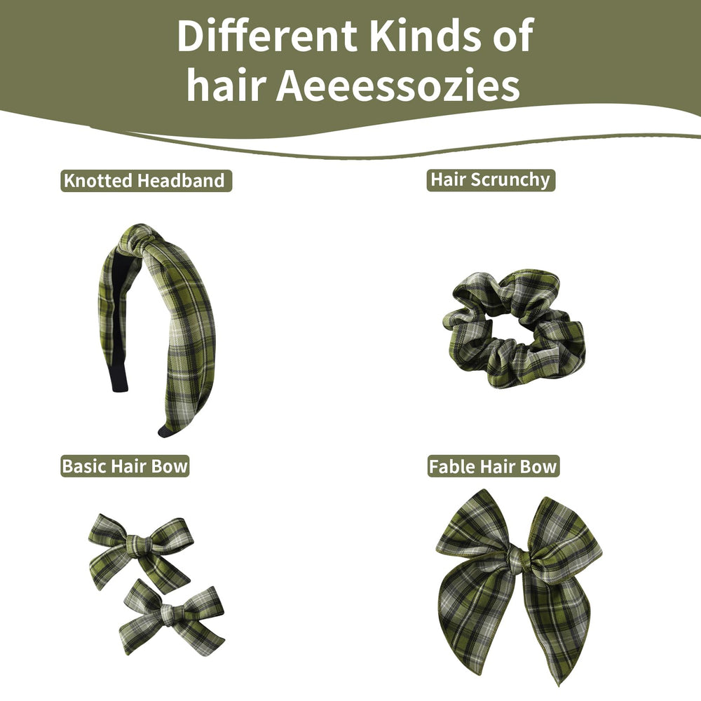 DUOJINSANXI padded headbands in green offer comfortable wear for long events.