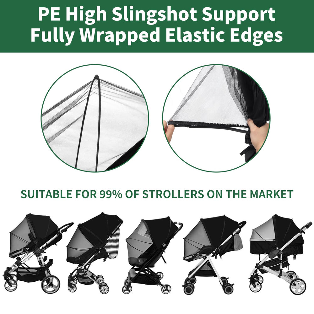 DUOMI elastic fixation prevents shade from slipping during travel.