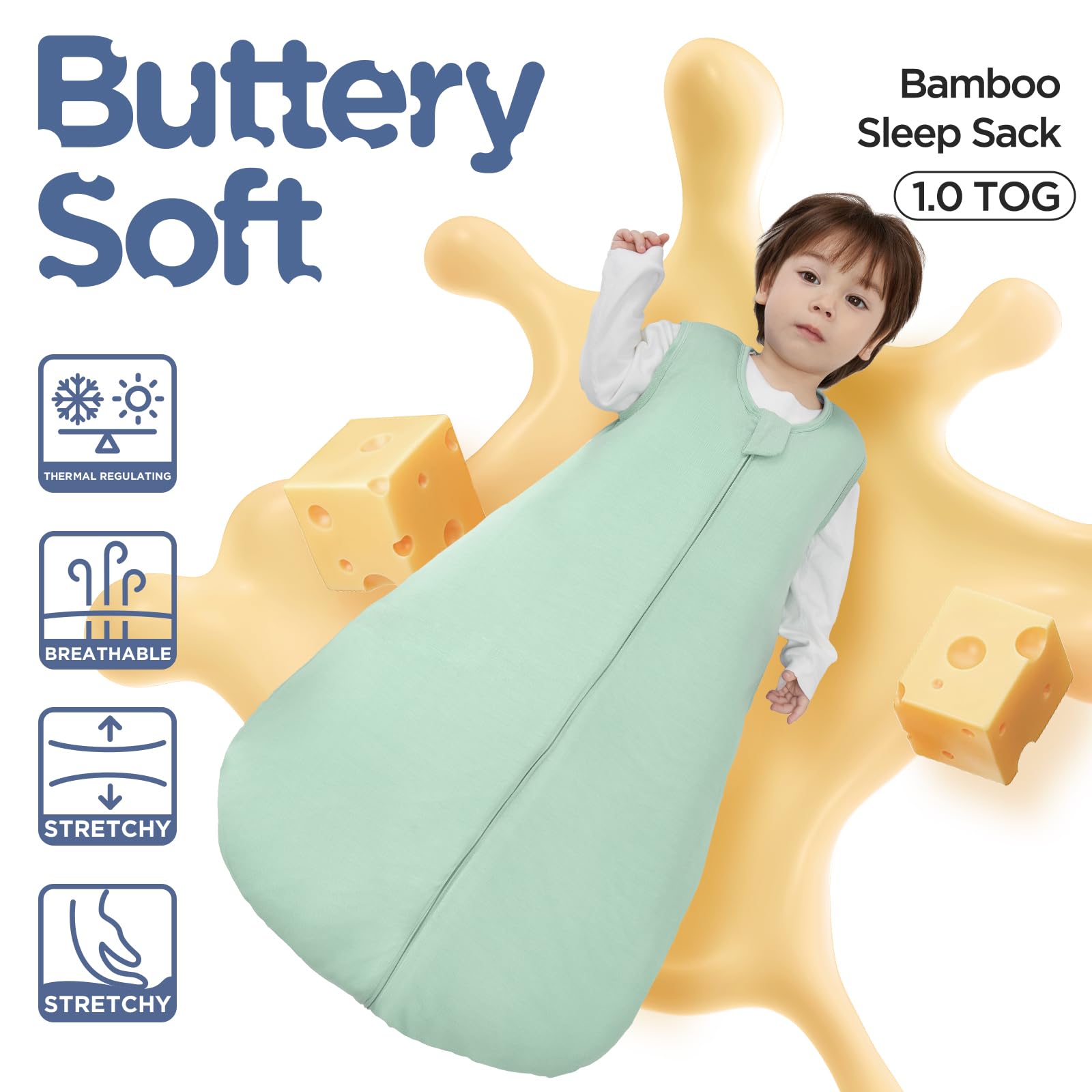 Duomiaomiao bamboo-rayon fabric delivers skin-kind comfort and breathability.