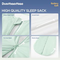 Duomiaomiao hypoallergenic bamboo fabric ideal for delicate baby skin