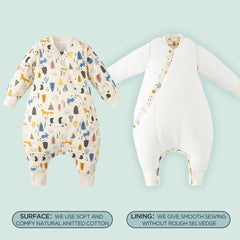Duomiaomiao roomy leg area supports frog-leg posture and movement