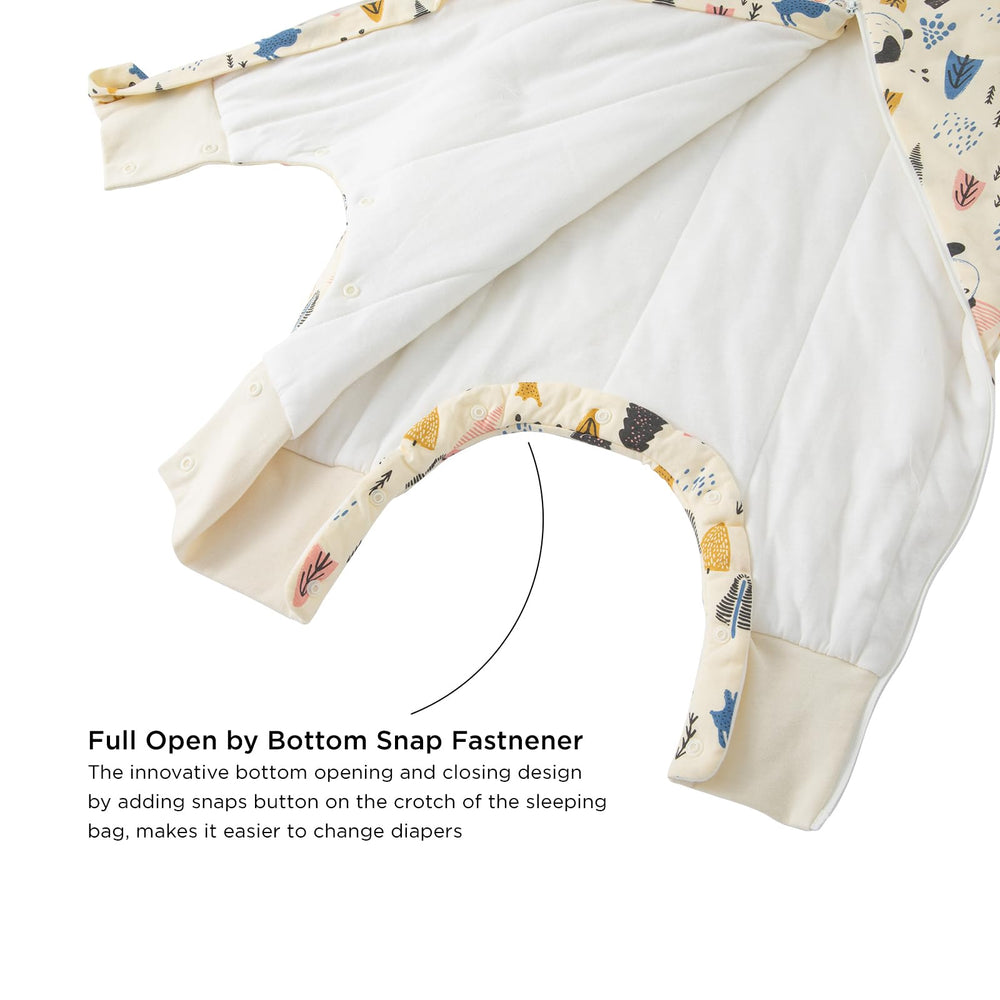 Duomiaomiao side zipper design enables easy diaper changes without disturbance