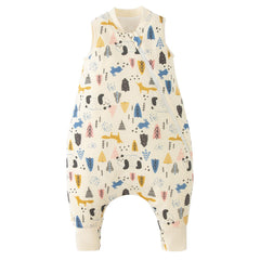 Duomiaomiao toddler sleep sack side-open zipper enables easy night-time changes.