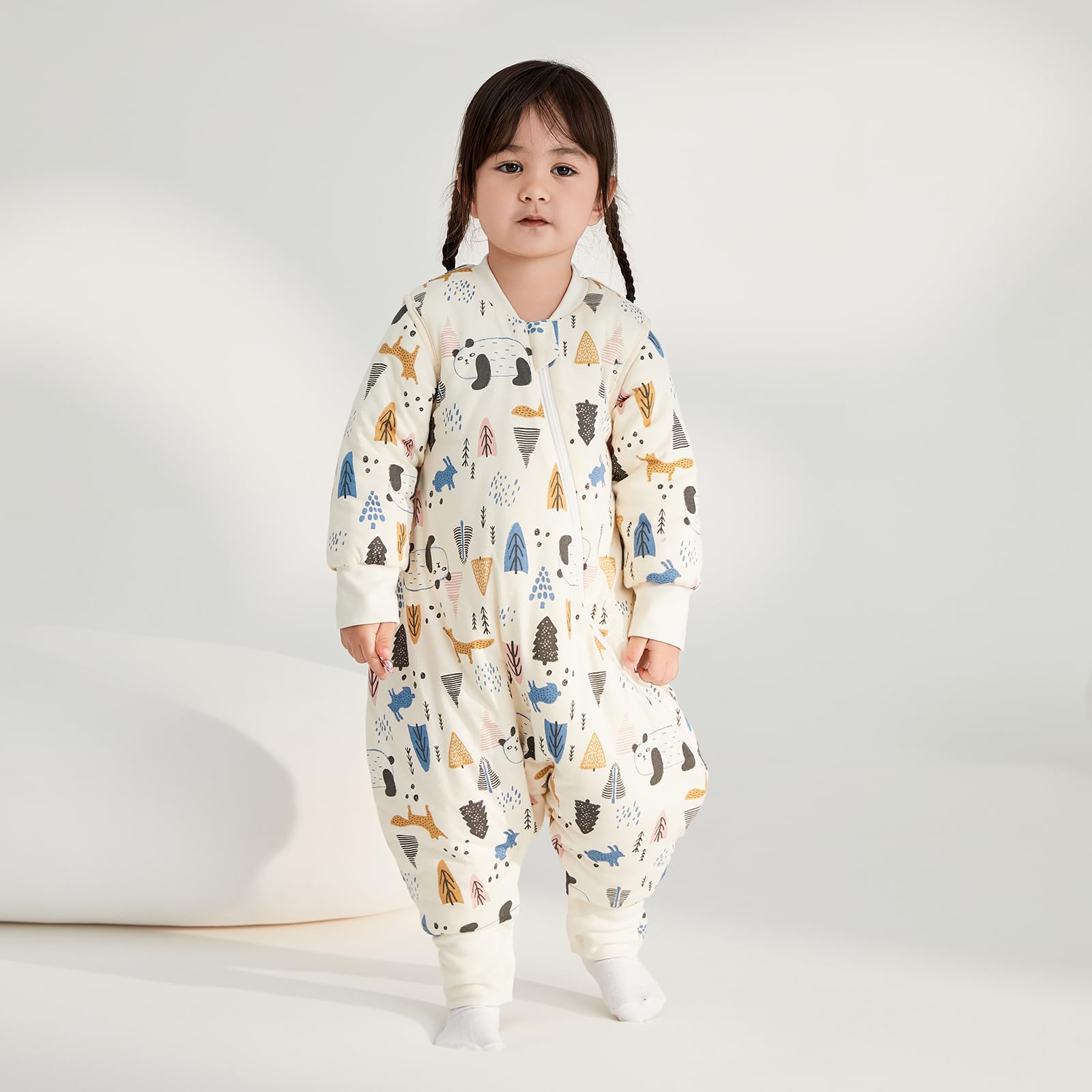 Duomiaomiao 3.5 TOG warmth keeps baby cozy on chilly nights