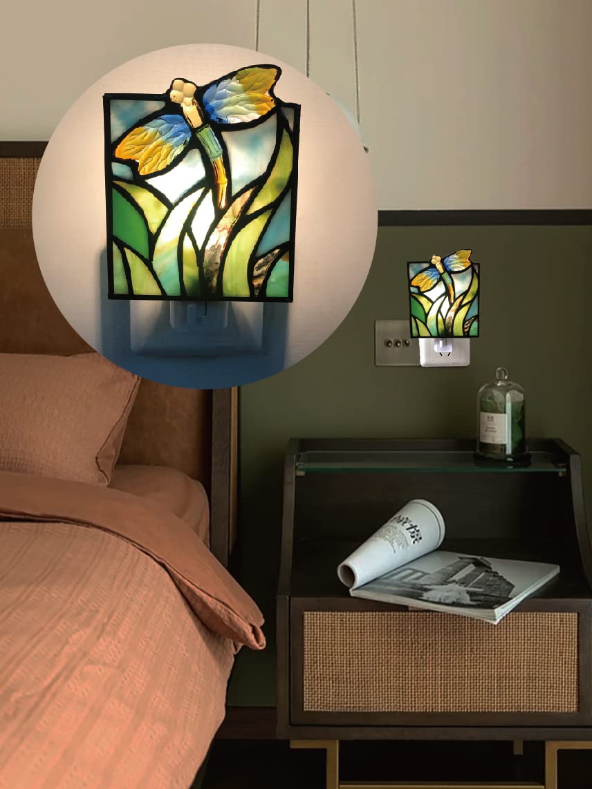 DUONAYU Dragonfly Night Light gift packaging presented as a charming present