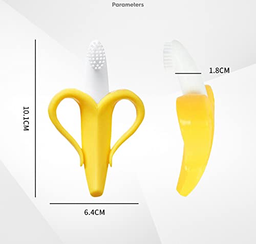 Dupad Story Banana Teether bright colors encourage play and exploration