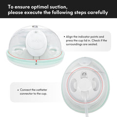 Durceler Elvie Stride compatibility note informs correct pump pairing and use.