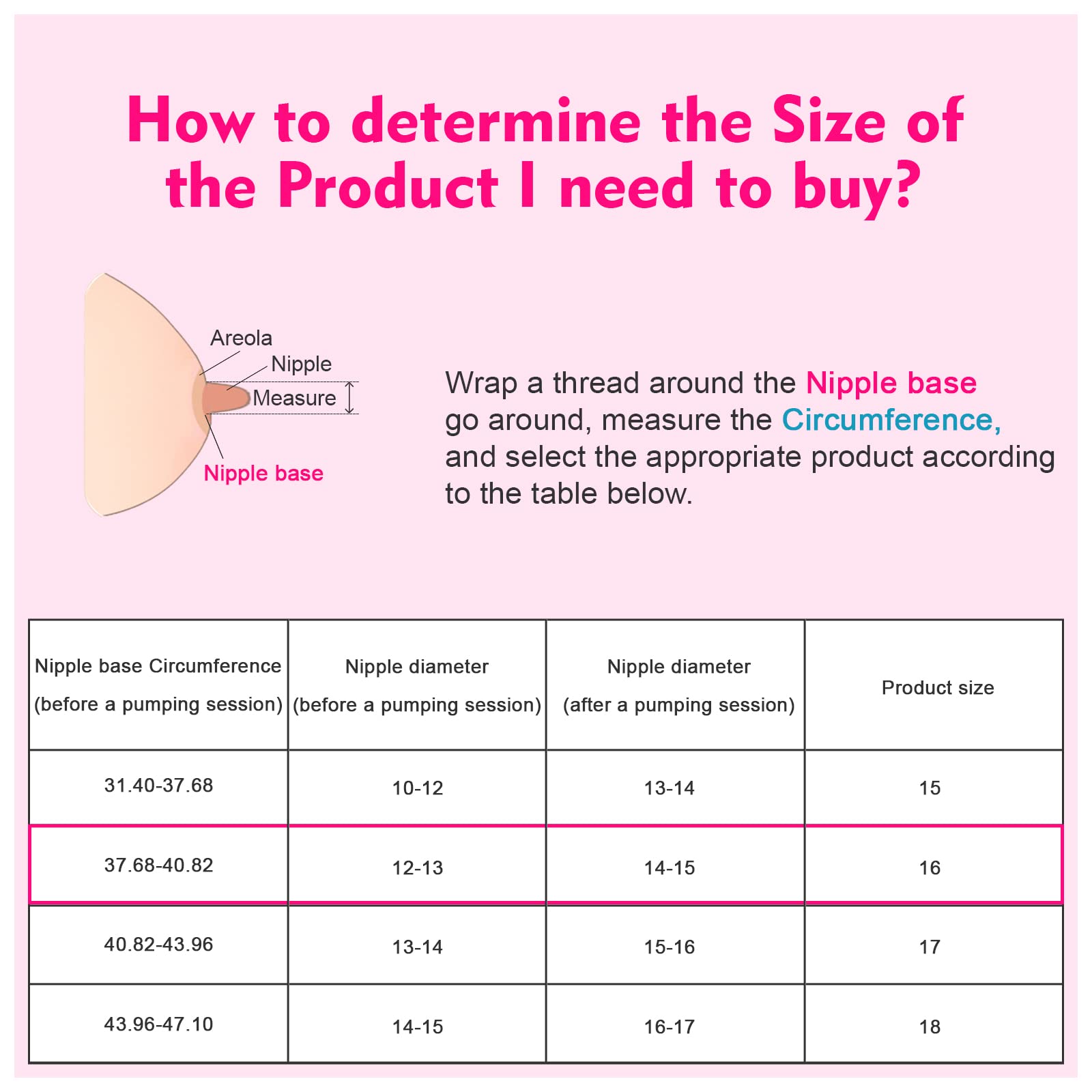 Durceler insert demonstrates hands-free bra compatibility with 24/25mm shields.