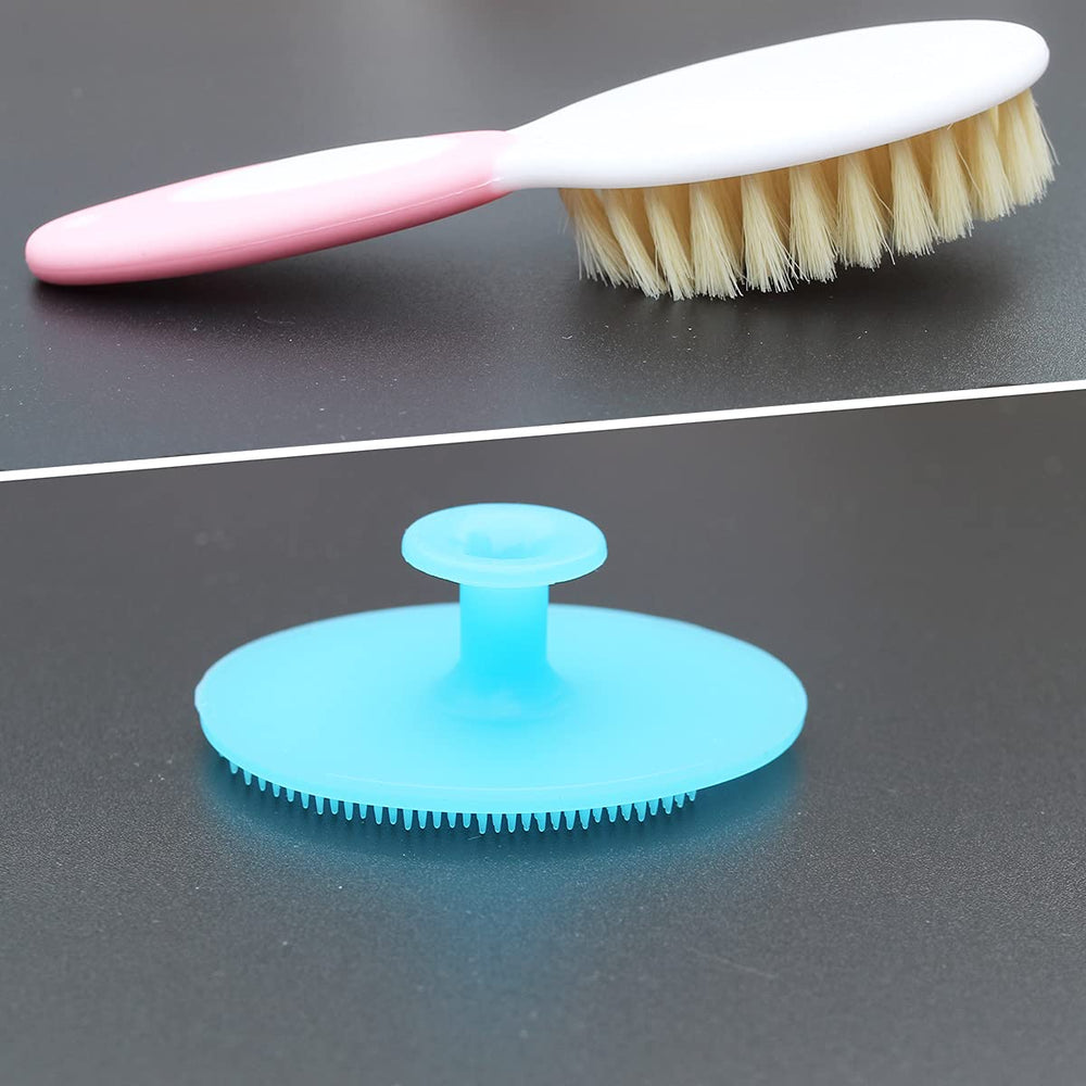 Duruan suction cup storage keeps brushes dry and accessible.