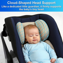 DUSHARKFUN universal-fit insert suitable for car seats, strollers, and swings