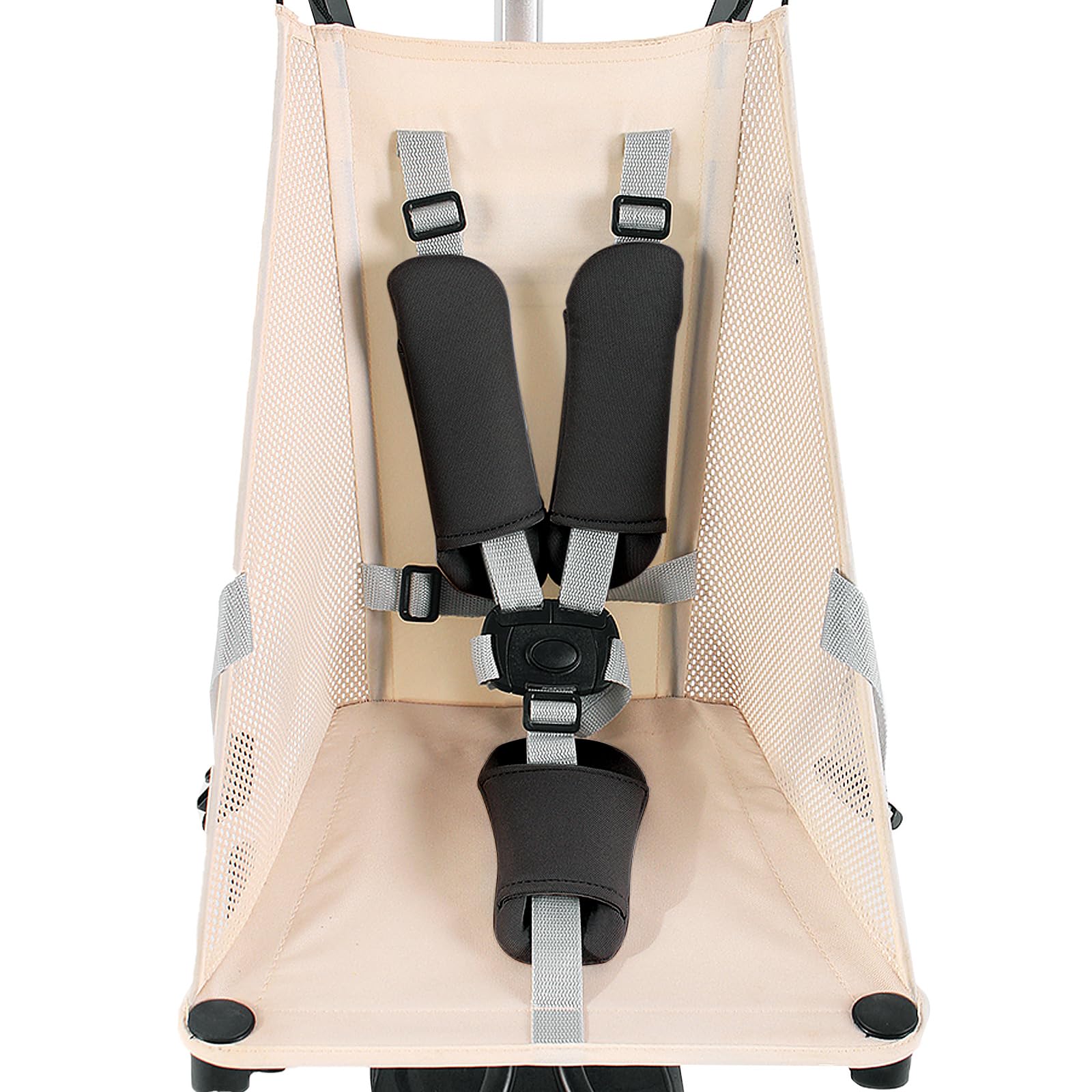 DUSHARKFUN three-piece set used across car seat, stroller, and high chair.