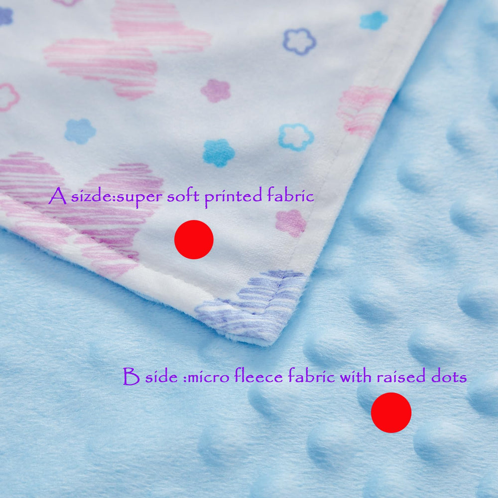 DuShow Butterfly blanket care-wash guidance keeps softness after washes