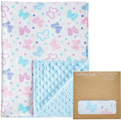 DuShow Butterfly blanket front view with butterfly design for cozy newborn moments