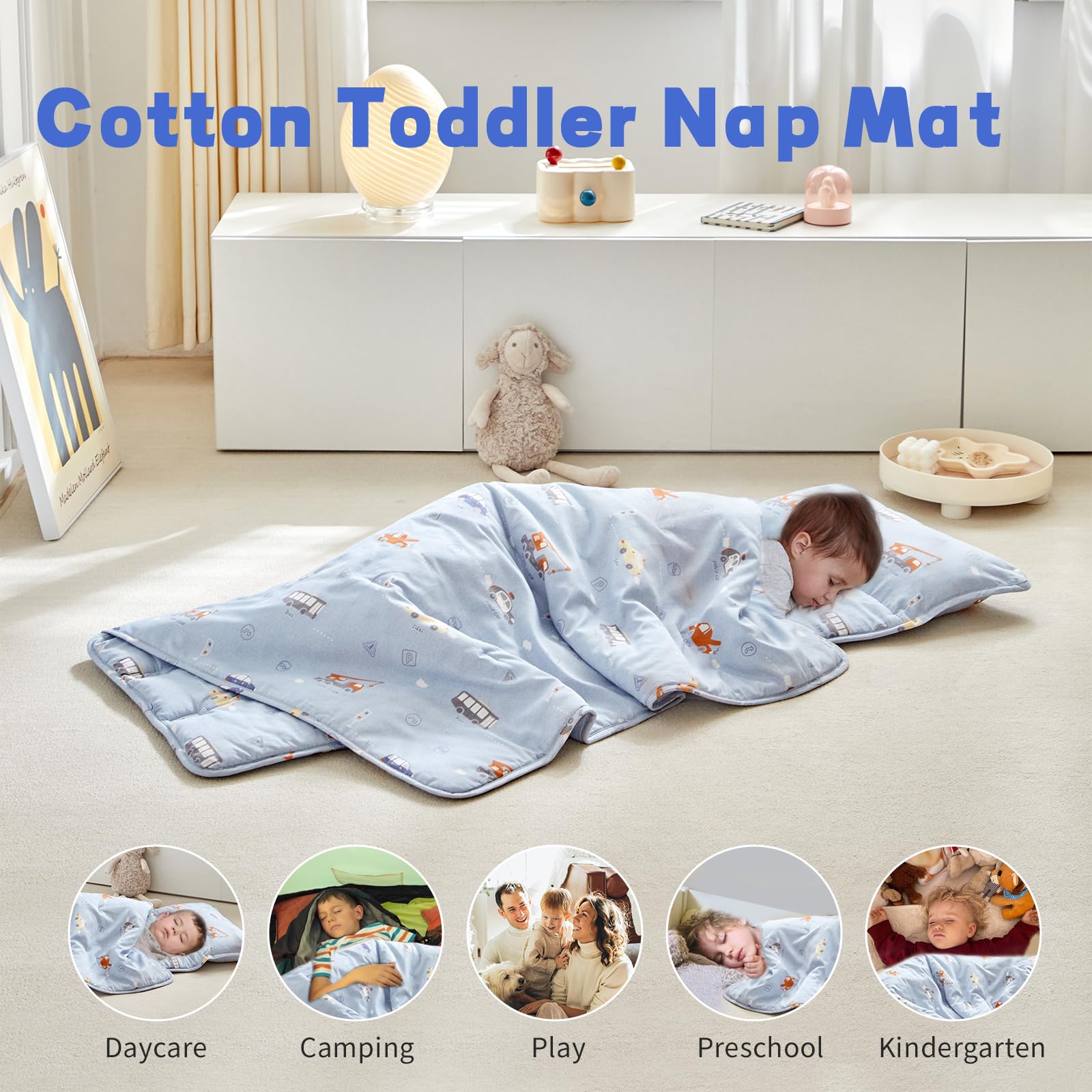 DuShow blanket 30x43 pairs with mat for warm naps