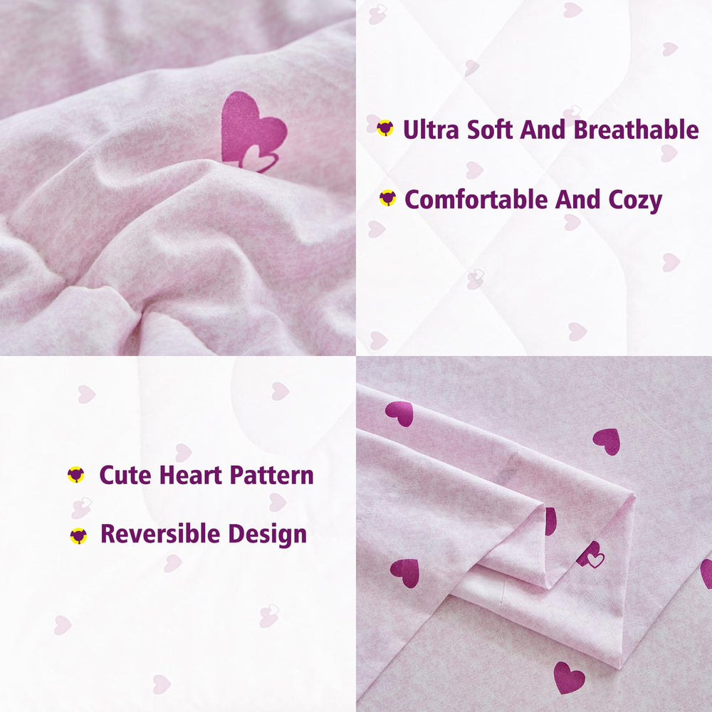DuShow Purple Star fitted sheet maintains a snug, gentle touch on skin.