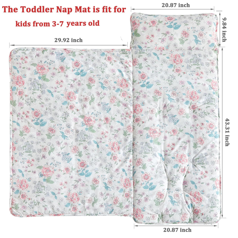 DuShow nap mat with removable pillow for adjustable comfort