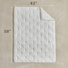 DuShow white flat sheet in 45x60 dimension offering smooth, breathable surface